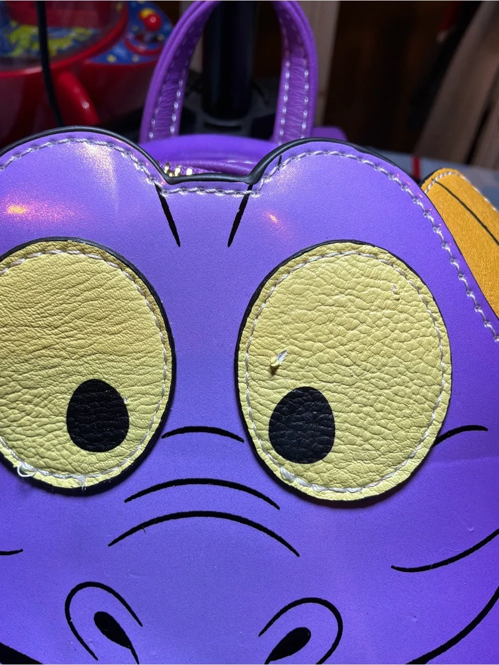 Disney parks loungefly epcot purple figment mini backpack -NWT